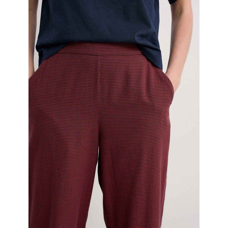 Seasalt Cornwall Vow Cave Trouser Forest Garden Dark Cinnamon image number 2